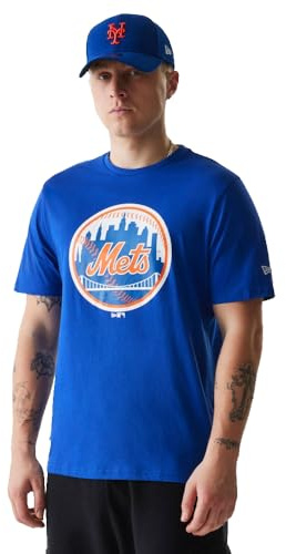 New Era Herren Nos MLB Regular Tee Neymet Mjb T-Shirt (1er Pack)