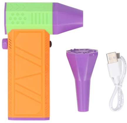 Electric Air Blower Jet Lüfter 130000 U/min 52 m/s wiederaufladbar kordlessem Handheld -Duster für Tastaturauto nach Hause Outdoor -Reinigung mit Typ C Schnellladung 8000mAh