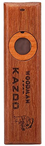 Fockety EasytoLearn Wooden Kazoo Ukulele Guitar Partner mit 2 Membranen Zum Austausch