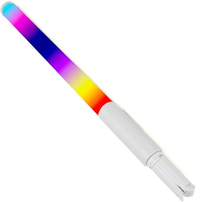 Sunydog 360°-Vollfarb-Fülllicht, Tragbarer LED-Fotografie-Lichtstab, 3 Modi, 2600 MAh für Live-Streaming-Porträts, 225 Weiße LED-Perlen LP480
