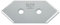 Olfa 5 lames OLFA MCB-1, Acier Inoxydable, acier, 3 x 1,8 x 0,1 cm