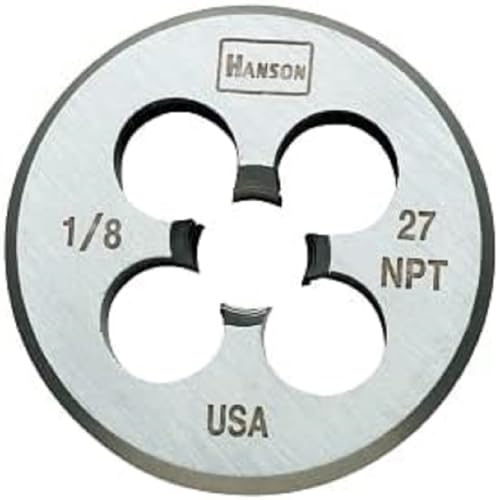 Irwin Tools 5102 Irwin Made in USA 1/8-27 Npt 1 2 OD USA Carbon Adj Pipe Die