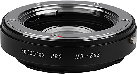 Fotodiox Lens Mount Adapter - Minolta MD, MC Rokkor Lens to Canon EOS Camera Adapter, for Canon EOS 1d,1ds,Mark II, III, IV 5D, 5D Mark II, 7D, 10D, 20D, 30D, 40D, 50D, 60D, Rebel xt, xti, xs, xsi, t1i, t2i, 300D, 350D, 400D, 450D, 500D, 550D, 1000D