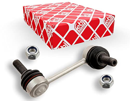 febi bilstein 29400 Verbindungsstange mit Sicherungsmuttern, 1 Stück | Kompatibel mit: ALFA ROMEO 159, 159 Sportwagon, BRERA, SPIDER