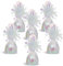 Unique Party Supplies Folien-Ballongewicht - Schillernd , 4.5 X 2.25