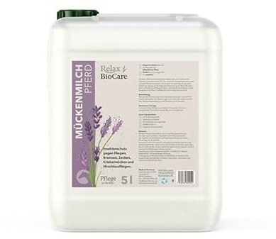 Relax Mücken/Sommermilch für Pferde 5 ltr.