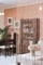 DecoKing 150x245 beige Cappucino Spaghetti Fadengardine Vorhang Vorhänge Kristallen Wäschenetz Fensterdekoration Gardine Spaghetti