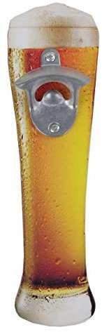 Casablanca Wandflaschenöffner Bierglas Höhe 28cm