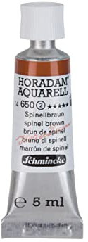 Schmincke – HORADAM® AQUARELL - feinste Künstler-Aquarellfarben, Spinellbraun - 5 ml
