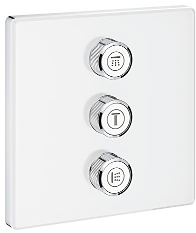 GROHE 29158LS0 Grohtherm Smartcontrol Panneau de Contrôle 3 Sorties, Blanc
