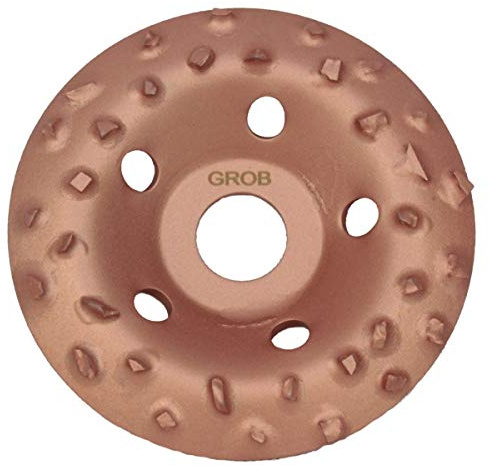 Weischer® - Hartmetall-Schleifscheibe 180 x 22,23 mm | Körnung mittel | HM Schleifteller Schleiftopf Frässcheibe Topfschleifer | für Estrich, Beton, Stein, Mauerwerk, Fliesenkleber, Farbe