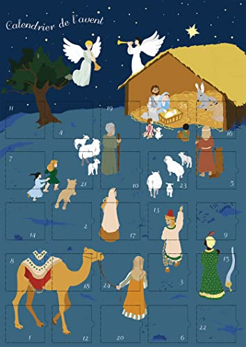 Traditioneller Adventskalender für Weihnachten