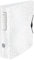 Leitz Qualitäts-Ordner 180° Active WOW, A4, Breit, Abgerundeter Rücken, 8,2 cm breit, Gummibandverschluss, Leichtes Polyfoam, Plastik-Ordner, WOW Serie, Weiß, 11060001