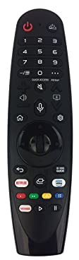 azurano Telecomando Magic Remote AN-MR20GA, AKB75855501 per 2020 LG Smart TV con controllo vocale, funzione mouse, pulsanti diretti per Netflix, Amazon Video e Rakuten TV (film)