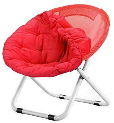 CAPXXIN Klappstühle Großer Mondstuhl für Erwachsene, Sonnenliege, Liegestuhl, runder Stuhl, Sofasessel, abnehmbar Needed