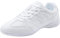 Weiß Cheerleading Schuhe Mädchen Cheer Schuhe Damen Tanzschuhe Yoga Fitness Gymnastik Training Schuhe 31