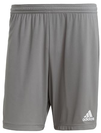 adidas Herren Entrada 22 Shorts, Team Grey Four, L Tall