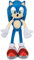 CARTOON Sonic Plüschtier Überschall-Igel, 35 cm, für Kinder