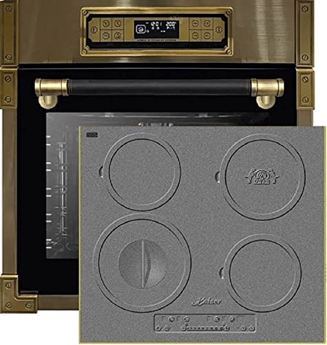 Kaiser EH 6726 AD+KCT 6705 RI - Four électrique encastrable rétro - 80 l - 11 fonctions de fonctionnement - Plaque à induction - 60 cm - 4 zones de cuisson