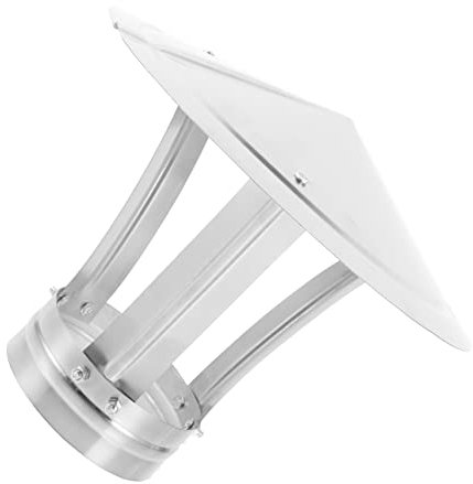 Amosfun Schornsteinkappe Aus Schornsteinabdeckung Für Regenschutz Robuste Schornsteinhaube Entlüftungskappe Für Schornstein Einfache Installation Und Langanhaltender Gebrauch