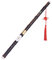 COMETX Black Bamboo Bawi Abnehmbare Natürliche Schwarze Bambus Bawu Ba Wu Querflöte Rohr Instrument auf G Taste Für Anfänger Musikliebhaber Als Geschenk