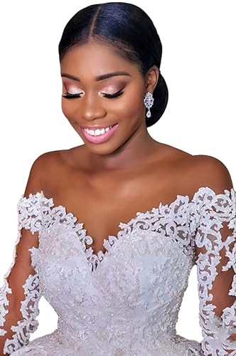 BONOOL Luxus Damen Spitze Aufkleber Meerjungfrau Hochzeitskleid Sexy Off Shoulder Dubai 2023 Premium Kleid