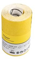 Klingspor PS 30 D Schleifrolle, 115 x 5000 mm, Korn 60 – Schleifband für Holz, Lack, Farbe und Spachtel, reißfestes Schleifpapier, flexibel und faltbar 280588