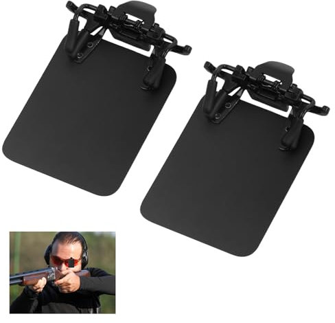 Ehuihuan 2 Pcs Patch pour Lunette de Tir 4x5cm, Patchs pour Lunette de Tir à L'arc, Patch pour Lunette de Vue Standard International, Patch pour Lunette de Tir Sportif (Verticalx2)