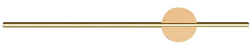 Handtuchhalter Handtuchhalter Badezimmer Ausziehbarer Handtuchhalter Wandmontage Ohne Bohren Badetuchhalter Gebürstetes Messing Minimalistische Küchenreling Küchenhalter Gold (Walnussholz