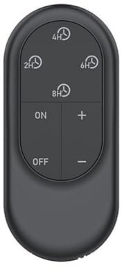 Deluxe Homeart Einzigartige LED-Kerzen - Fernbedienung für den Innenbereich flammenlose LED-Kerzen mit 4 Timer-Funktionen & einstellbarer Helligkeitseinstellung (Schwarz)