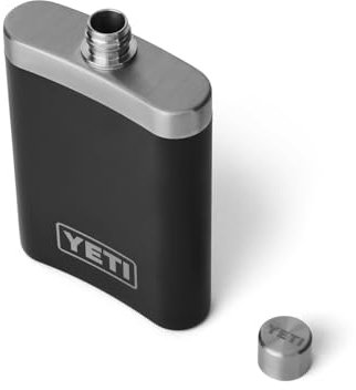 YETI 7 oz Flask and Funnel, Black