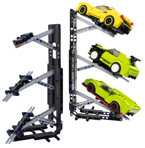 Cabeeskii Auto Display Kompatibel mit Lego Speed Champion autos, Modellautoständer auto Garage, für Autosammlung Display(Ohne Autos)