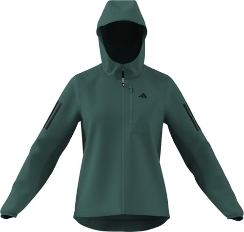 adidas Femme Own The Run Jacket, preloved teal, M