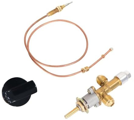 Glanhbnol Gasgrill Und Heizungs Sicherheitsventile Set Niederdruckregler Außenheizungskomponente Gasventil Set Zum Grillen