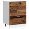 vidaXL Mueble bajo de Cocina “Lyon” de Madera Antigua