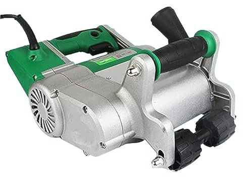 Chaser eléctrico de pared, máquina ranuradora de hormigón manual de 2000 rpm, 1100 W para corte de cemento, arena, ladrillo, incluye caja de transporte y diseño colgante