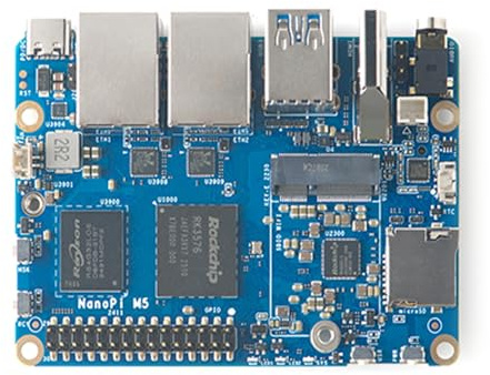 NanoPi M5 Open-Sourced Mini Board Computer Rockchip RK3576 SoC Dual Gbps Ethernet Port (8GB SingleBoard)