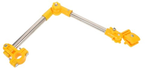 HOODANCOS Support Parapluie Vélo Réglable Acier Renforcé avec Fixation Rapide Compatible Poussettes et Véhicules Électriques Protection Extérieure Multifonctionnelle