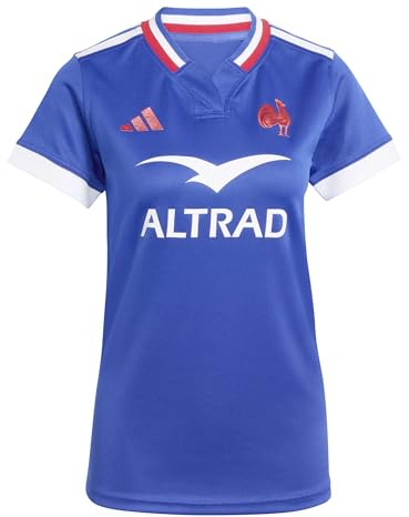 adidas Damen France Rugby Home Womens Replica Kurzärmelig (1er Pack)