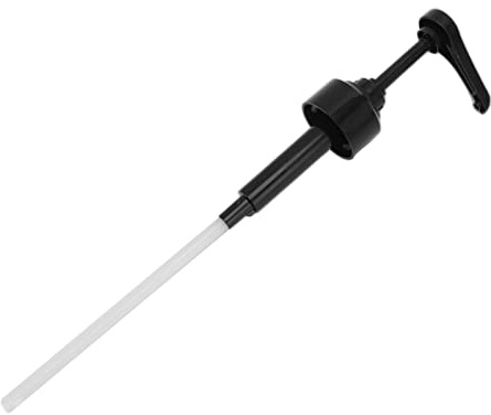 8-ml-Sirup-Druckpumpendüse Fügt Effizient Geschmack für 1883 Hinzu, Einfach zu Verwenden für Kaffeeliebhaber, ABS-Material (BLACK)