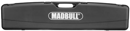 MadBull Waffenkoffer Deluxe – robuster Waffen-Transportkoffer – mit Zahlenschlössern, stoßfestem Polypropylen, Waben-/Noppenschaum, europäische Premium-Qualität