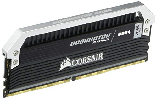Corsair Dominator Platinum DDR4 16 GB (2 x 8 GB) 2666 MHz C15 XMP 2.0 Enthusiast Desktop Memory Kit