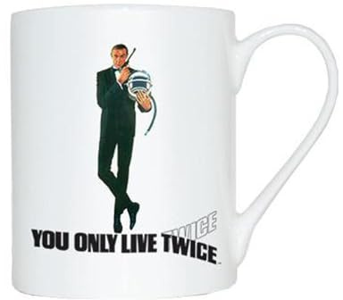 Pyramid International mgbc23128 James Bond (You Only Live Twice) Porcelana Taza, cerámica, Multicolor, 12,5 x 8,5 x 9 cm