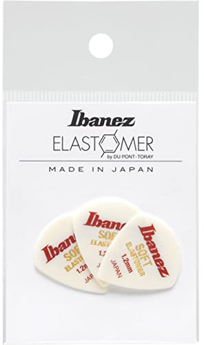 Ibanez Elastomer Series, BEL18ST12, Soft, 3 Pack 1.2mm, Short Teardrop
