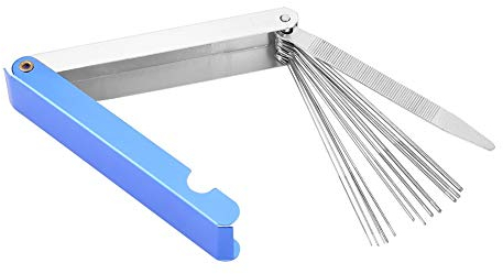 Nikou File Tip Cleaners - Oxy-Acetylene Tip Cleaner Set 13 in 1 Stainless Steel Welding Torch Nozzle Tip Cleaner with Storage Box for Motorcycle Carburetor Jet Gas Welding Nozzle Clean