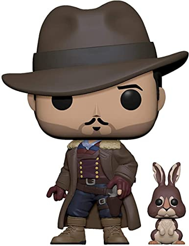 Funko Pop!&Buddy: His Dark Materials-Lee Scoresby with Hester Pop! Vinyl - Figura de Vinilo Coleccionable - Idea de Regalo- Mercancia Oficial - Juguetes para Niños y Adultos - TV Fans