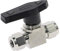 Yijian Kugelhahn Edelstahl SS 304 Hydraulische Rohrkugelhahn weiblich Rohr-Leitung und Pipeline-Rohr-AD 3MM 4MM 6MM 8MM 10MM 12MM (Specification : 1/8)