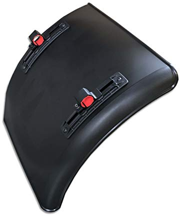 Garde-boue quart de châle 450 x 800 mm avec fixation, support pour camion, remorque NFZ