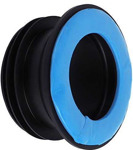 KAKAKE Guarnizione Impermeabile e antiodore, Guarnizione Universale Durevole della Tazza del Water per WC con Uscita a Pavimento per la sigillatura del Tubo di Scarico