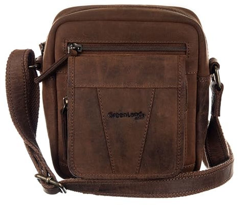 Greenland Nature Montenegro Umhängetasche RFID Leder 15 cm
